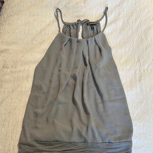 Express Light Gray Camisole Top